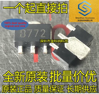 100gab 100% oriģinālā jaunu 2SB772 D882 1,5 A --- 30V PNP SOT89 SMD Trīs termināla sprieguma regulators tranzistors nekustamā foto
