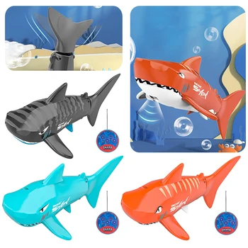 Mini Tālvadības Haizivs Simulācijas Elektriskā Haizivs Rotaļlietas Ūdensizturīgs Drošu Elektrisko Tālvadības Zemūdens Bērniem, Zēniem, Bērniem Rotaļlietas