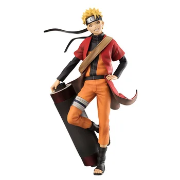 Naruto Shippuden Attēls Uzumaki Naruto Darbības Rādītāji Anime Modelis 19cm PVC Statuja Kolekcionējamu Rotaļlietu Figma Lelle Bērniem Dāvanu
