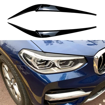 BMW X3 X4 G01 G02 2018 +Lukturu Uzacu Plakstiņu Auto Uzlīmes Apdares Segumu Piederumi Car Styling