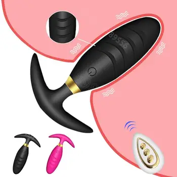 Seksa Rotaļlietas, 10 Ātrumiem Valkājamas Dildo Vibrators Sievietes Klitora Stimulācija Vibrējošo Anālo Plug Tālvadības G Spot Massager