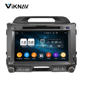 8 collu Android 10.0 Automašīnu KIA Sportage R 2012-2015 Radio Stereo Touch Screen Auto Multimedia Player 2 din GPS Stereo autoradio