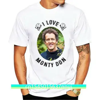 Es Mīlu Monty Don T-Krekls Dārznieks Smieklīgi Izdrukāt Apģērbu Hip-Bara Mans T-Krekls Topi, T-Veida Modes T-Krekli, Vasarā 100% Kokvilna