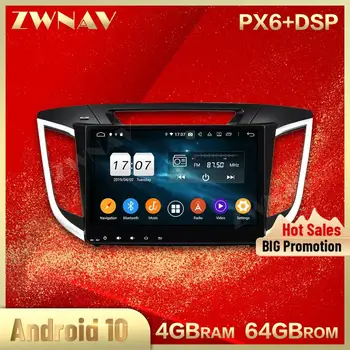 2 din Android 10.0 ekrāna Automašīnu Multimediju atskaņotāju Hyundai ix25 2014-2018 BT audio radio, stereo, GPS navi vadītājs vienību auto stereo