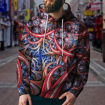 3D iespiesti hip hop skriešanas džemperis korejas modes punk sporta jaka džemperis gotikas ar garām piedurknēm ar rāvējslēdzēju pelēkā vārna jaka vīriešiem