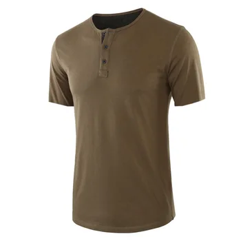 Polo T-krekls Vīriešu Vasaras Īsām piedurknēm Apaļu Kakla Džemperis vienkrāsainu T-krekls Kokvilnas Vērpšanas Kuģiem, Lēti, Vairumtirdzniecība Streetwear