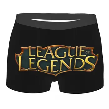 Seksīgas pusgarās sporta Bikses-bokseršortus Biksītes Vīriešiem League Of Legends Apakšveļa Video Spēli Mīļākais Elpojošs Apakšbikses Homme